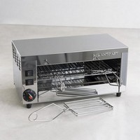 photo 3-seater stainless steel oven / toaster 220-240v 1.85kw 3